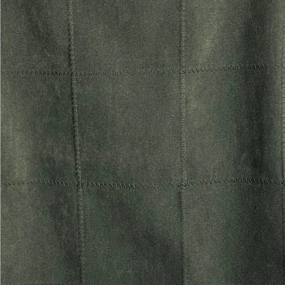 Talbots Petite size 12 skirt with stretch, charcoal gray with a hint of green. - Picture 2 of 7